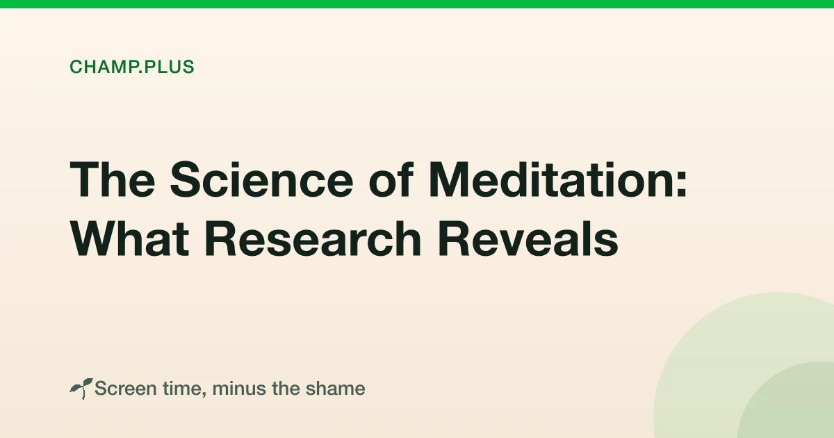 Abstract visualization of brain neural pathways and meditation, showing interconnected nodes representing scientific research on meditation benefits